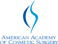 American Academy of Cosmetic Surgery logo.