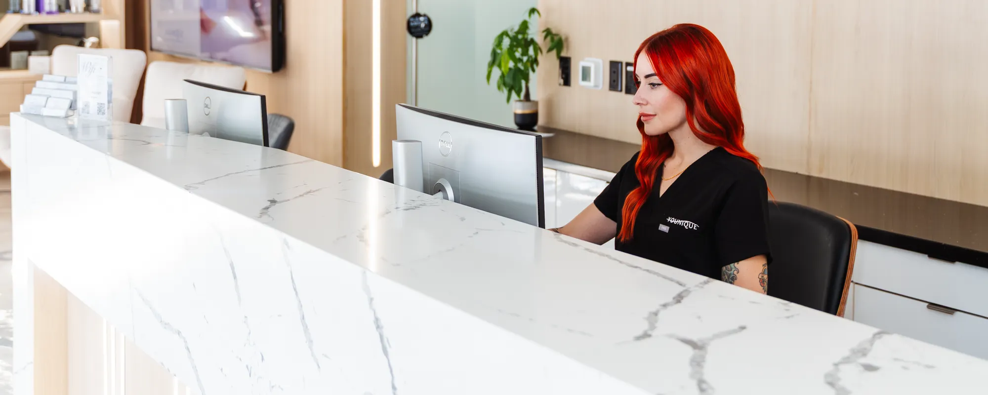 Receptionist at a Los Angeles MedSpa office